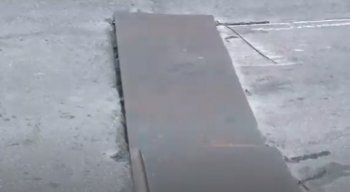 As placas no viaduto da Joana Bezerra estão soltas e pode ocasionar acidentes