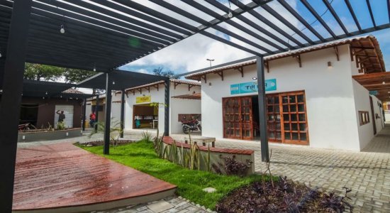 Polo gastronômico da Feira de Artesanato, em Caruaru