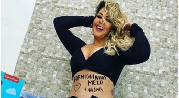 Michelle Melo criou um canal no YouTube pra falar sobre a gestação
