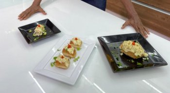Pães de alho, pelo chef Rivandro França