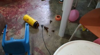De acordo com a policia, marido e mulher estavam bebendo em um bar quando houve uma discussão entre os dois por causa de ciumes.