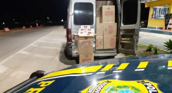 Carga de 70 mil maços de cigarro paraguaio é apreendida em Garanhuns
