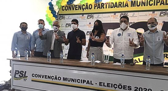 Na data ocorreu a indicação oficial de Manoel Santos como candidato a vice-prefeito de Erick Lessa