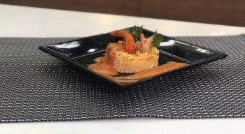 Aprenda a fazer essa Cocada de Camarão do chef Rivandro França.