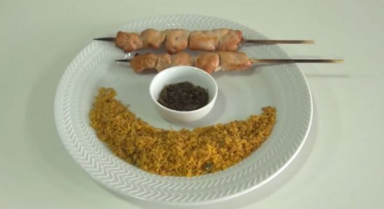 Farofa de panko com páprica