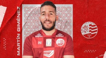Martin Gimenez não é jogador do Náutico