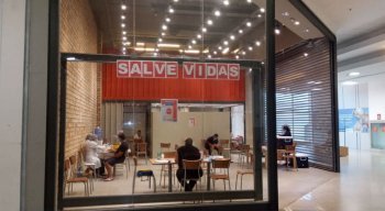 A ação acontece no piso L2, próximo aos caixas eletrônicos, e segue até este sábado (19).