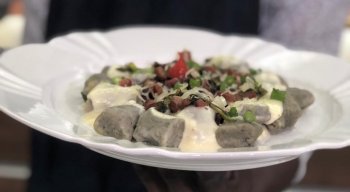 Nhoque de Banana da Terra do Chef Rivandro França