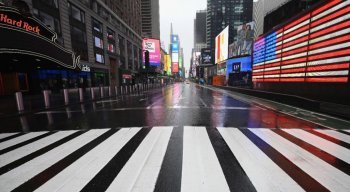 Times Square em Nova York.