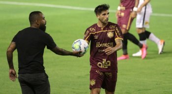 Lucas Mugni foi titular do Sport pelo terceiro jogo consecultivo.