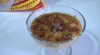 Confira como fazer receita de munguzá brûllée