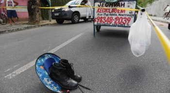 Segundo a polícia, o catador foi morto com pelo menos 5 tiros