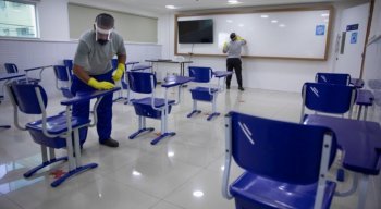 Escola se prepara para volta às aulas
