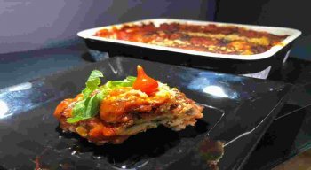 Lasanha de Berinjela: receita do chef Rivandro França