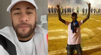 Influenciador não conseguiu conter a emoção