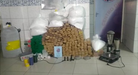 Polícia apreendeu 469 kg de drogas