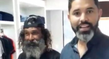 Convite partiu do empresário Alessandro Lobo (à direita), que também é cantor e compositor de dupla sertaneja