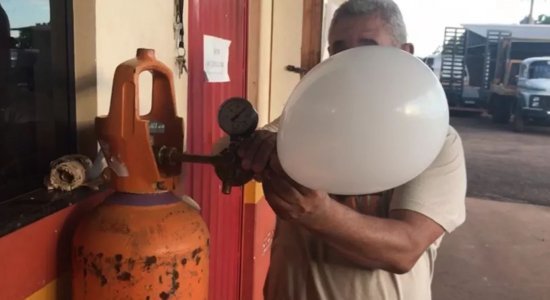 Ao todo, três mil balões serão soltos na virada para 2021