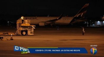 Avião já se encontra em solo pernambucano