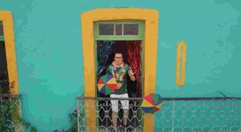 imagem dos bastidores do clipe do carnaval 2021 da TV Jornal