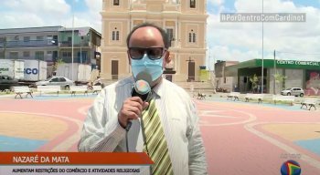 O prefeito de Nazaré da Mata, Nino (Solidariedade), concedeu entrevista ao programa Por Dentro com Cardinot desta sexta-feira (19)