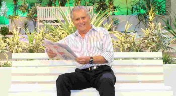 Carlos Alberto de Nóbrega foi internado com Covid-19