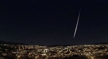 Meteoro foi visto em três estados