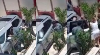 Bebê foi resgatado em carro blindado