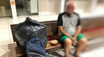 Idoso foi abandonado em rodoviária
