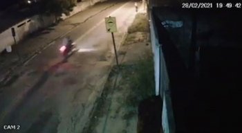 Motociclista perdeu o controle