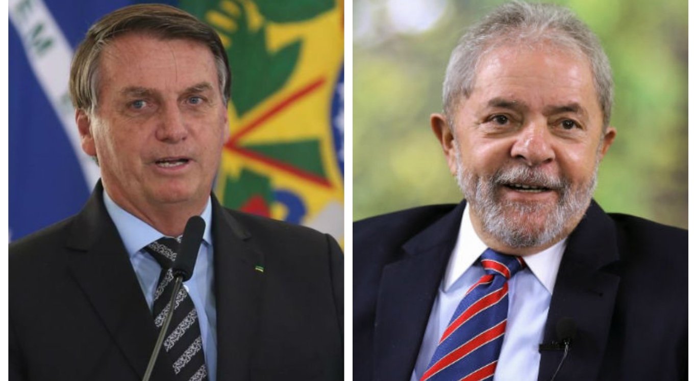Lula supera potencial de votos de Bolsonaro, de acordo com pesquisa