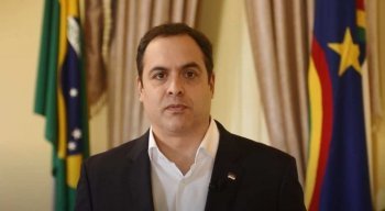 Governador de Pernambuco, Paulo Câmara (PSB), em pronunciamento oficial