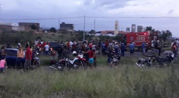 Via ficou engarrafada por um bom tempo por causa do acidente