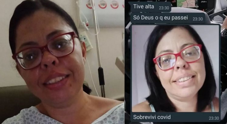 Mulher morre de Covid-19 dias após enviar mensagem ao filho comemorando a cura da doença