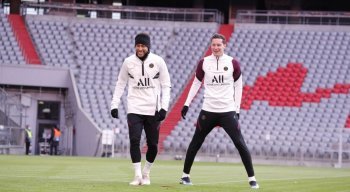 Neymar é a principal esperança do PSG diante do poderoso Bayern de Munique