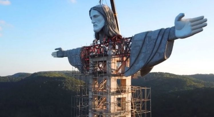 Estátua de Cristo no RS supera a do RJ e se torna a maior do Brasil