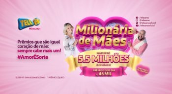 Sorteio da Tele Sena é realizado sempre aos domingos