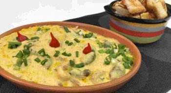Receita de Coração de Galinha ao Molho de Mostarda do chef Rivandro França
