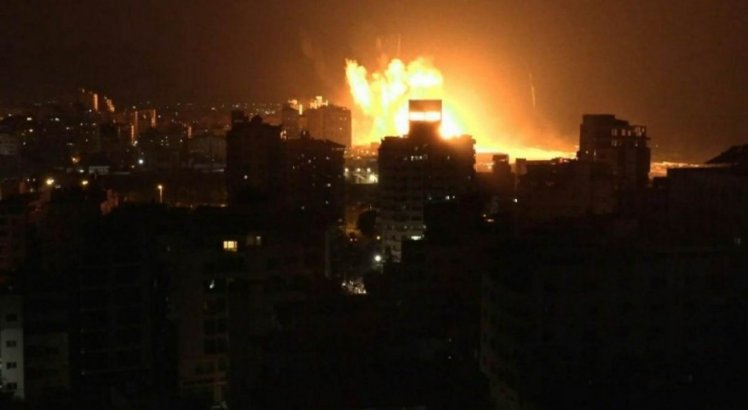 Bombardeio em Gaza 