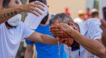 O senhor Daniel Campelo, de 51 anos, foi um dos atingidos