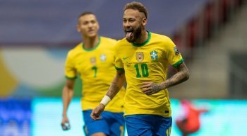 Neymar marcou o segundo gol da vitória da seleção brasileira