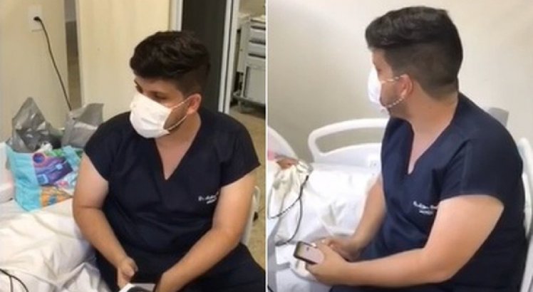 Médico canta para acalmar paciente internada com Covid-19 que morreu momentos depois; veja vídeo