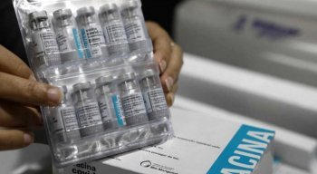 Ao todo, chegaram ao Aeroporto Internacional do Recife/Guararapes – Gilberto Freyre, às 18h29, 310.250 doses