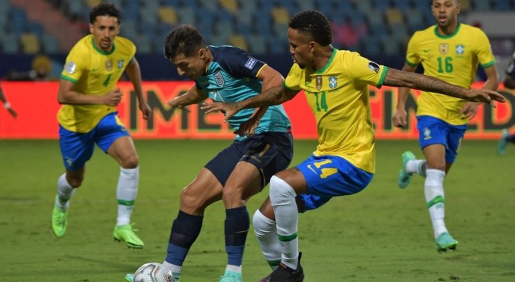 Com os titulares poupados, Brasil empata com o Equador e perde os 100% de aproveitamento na Copa América