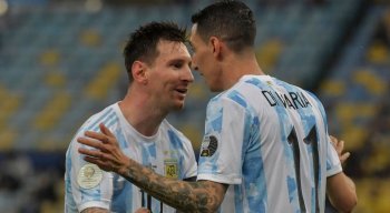Di María marcou o gol do título da seleção argentina