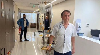 Bolsonaro está internado no Hospital Vila Nova Star, em São Paulo