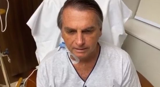 No fim da manhã Bolsonaro participou de live de inauguração de agência
