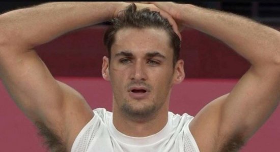 O jogador americano Torey DelFaco chamou a atenção durante partida contra o Brasil