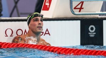 Bruno Fratus nas Olimpíadas de Tóquio