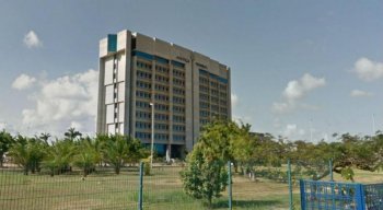 Prédio da Justiça Federal em Pernambuco.